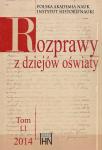 Rozprawy z dziejów oświaty 51 (LI) 2014