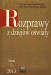 Rozprawy z dziejów oświaty 50 (L) 2013